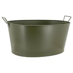 Bassine En Métal Kaki Cargo
