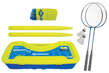 - Badmintonset - 2 personer, inkl. nät
