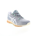 Asics Gel-Quantum 360 6 Knit 1202A081-020 Womens Gray Lifestyle Trainers Shoes