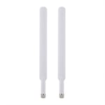 Kafuty 4G LTE Dual Band Antenna SMA Male Connector CPE Router Network Antennas For HUAWEI B310/B593/B315s/E5186s, White