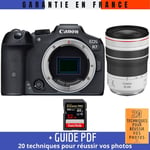 Canon EOS R7 + RF 70-200mm F4 L IS USM + 1 SanDisk 32GB Extreme PRO UHS-II SDXC 300 MB/s + Guide PDF ""20 techniques pour r?ussir vos photos