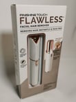 Touch Flawless Next Generation Facial Hair Remover AA Battery Included White