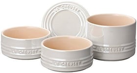 Le Creuset Heat Cold resistant container stacking Ramequin set microwave