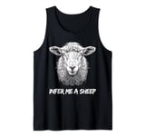 Artificial Intelligence AI Drawing Infer Me A Sheep Tank Top
