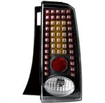 IPCW LEDT-2034BA baklampor klara/svarta LED
