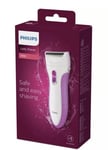 Philips Series 2000 Wet&Dry Cordless Lady Shaver Incl. Travel Cap & AA Batteries