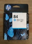 Genuine HP 84 Printhead - LIGHT CYAN / DESIGNJET 10 20 50 120 (INC VAT) BOXED