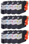 12 NON OEM LC223 ink Cartridge for BrotherMFC-J4625DW MFC-J480DW MFC-J5320DW