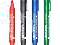 Permanent Black Marker (12Pcs) Km102-Vo