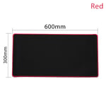 Computer Desk Mat Keyboard Mouse Pad Cushion Red 300 X 600 2mm