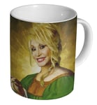 Dolly Parton Holy Ceramic Coffee Mug / Cup