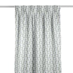 Arvidssons Textil Blåklocka vit Gardinlängd