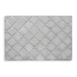 hauck Bed Me, drap de protection de matelas 80 x 50 cm, avec coins élastiques, drap-housse doux pour matelas de voyage, gris