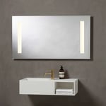 Korsbakken Speil med integrert lys 120x65 cm - 3443456959