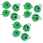 12 st 4493433 93246015715 83343433 Fönsterhiss Regulator Guide Retainer Clip Slider för Saab green