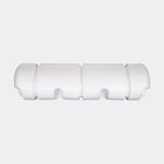 Plastimo Bryggfender Bumper 3/4, 25 x 90 cm, rak, vit