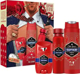 Old Spice Gentleman Gift Box, Father’s Day Gifts for Men, Captain Deodorant S