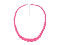 Rosa Pärlhalsband