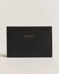 Paul Smith Signature Stripe Leather Card Holder Black