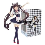 20 cm Nekopara Anime Figur Choklad Vanilj Azuki Kokos Lönn Kanel Pop Up Parade Pvc Action Figur Sexig tjej Figurine Leksaker C 17cm in box4
