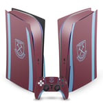 Head Case Designs Officially Licensed West Ham United FC Jersey 2020/21 Home Kit Vinyl Faceplate Sticker Gaming Skin Decal Compatible With Sony PlayStation 5 PS5 Disc Console & DualSense Controller