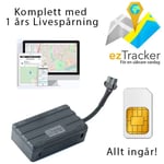 ezTracker™ GPS Tracker till fordon med 1 års livespårning i EU