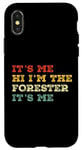 iPhone X/XS It's Me Hi I'm The Forester It's Me Funny Vintage Case