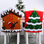 Christmas Decoration Chair Covers Dining Seat Party Table Decora Elves