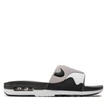 Sandaler och Slip-ons Nike Air Max 1 Slide DH0295 102 White/Black/Lt Neutral Grey