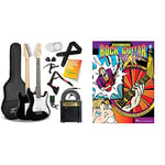 3rd Avenue XF 3/4 Size Electric Guitar Ultimate Kit – Black & Beginning Rock Guitar for Kids: A Fun, Easy Approach to Playing Today's Rock Guitar Styles [With CD] (Book & CD)