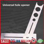 Tile Hole Locator Ruler Marble Floor Drilling Hole Puncher (2mm Thick) GB