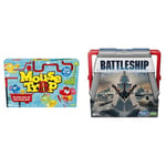 Hasbro Gaming Mouse Trap Board Game for Kids Ages 6 and Up, Classic Kids Game for 2-4 Players & Battleship Classic Board Game, Strategy Game For Kids Ages 7 and Up, Fun Kids Game For 2 Players