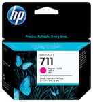 HP 711 - Pack de 3 cartouches d'encre magenta 29 ml pour DesignJet T120 ePrinter, T520 ePrinter