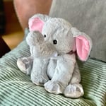 Vetevärmare - Elefant gosedjur, Warmies®, Grå