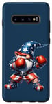 Galaxy S10+ America Gnome Dad In Retro Boxing Shoes For Patriotic Boxer Case