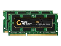 CoreParts - DDR3 - sats - 8 GB: 2 x 4 GB - SO DIMM 204-pin - 1066 MHz / PC3-8500 - ej buffrad - icke ECC