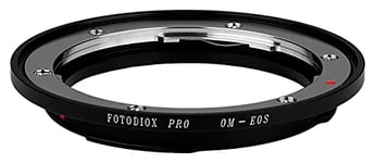 Fotodiox Pro Adapter -- Olympus OM Lens - Canon EOS Camera Adapter, for Canon EOS 1d,1ds,Mark II, III, IV, 5D, Mark II, 7D, 10D, 20D, 30D, 40D, 50D, 60D, Digital Rebel xt, xti, xs, xsi, t1i, t2i, 300D, 350D, 400D, 450D, 500D, 550D, 1000D