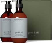 Good & all Tea Tree Shampoo and Conditioner Set for Dry Itchy Scalp with - Free