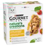 Gourmet Nature's Creations 8 x 85 g - Kyckling + Kalkon