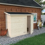 Förråd Leif 2,3 M² Shingel, Obehandlad