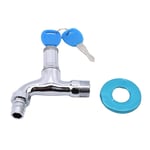Faucet 1PC 304 Stainless Steel T-word Shaped Washing Machine Water Faucet Hot Modern Garden Fast Open Faucet/Wall Mounted Taps Bibcock-02