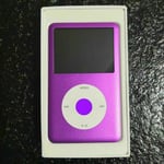 Apple iPod Classic 7th Generation Purple/White 512GB  - Latest Model  Retail Box
