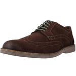 Clarks Men's AtticusLTLimit Oxford, Dark Brown Suede, 6 UK