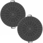 Filter For Smeg K2 Cooker Hood Carbon Charcoal Anti Odour Extractor Fan 2 Pack