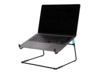 R-Go Laptop stand Steel Office - Ställ för bärbar dator - 5kg load capacity - 10 - 22 - svart