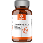 Upgrit Vitamin D3 + K2 90 kapslar