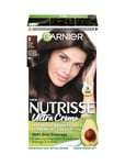 Garnier Nutrisse Ultra Crème 3.0 Deep Dark Brown Beauty Women Hair Care Color Treatments Nude Garnier