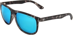 Fladen Urban UV400 polariserande solglasögon grå kamouflage, blå lins