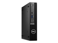 Dell Optiplex 7020 (Version 2024) - Mikro Core I5 I5-14500T / Upp Till 4.8 Ghz - Ram 8 Gb - Ssd 512 Gb - Nvme - Uhd Graphics 770 - Gigabit Ethernet, Bluetooth, Ieee 802.11Ax (Wi-Fi 6E) - Win 11 Pro - Skärm: Ingen - Svart - Med 3 Års Dell Prosupport