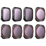 Freewell All Day – 4K Series – 8Pack ND4, ND8, ND16, CPL, ND8/PL, ND16/PL, ND32/PL, ND64/PL Camera Lens Filters Compatible With Mavic 2 Pro Drone